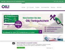 Tablet Screenshot of oil-tankstellen.de
